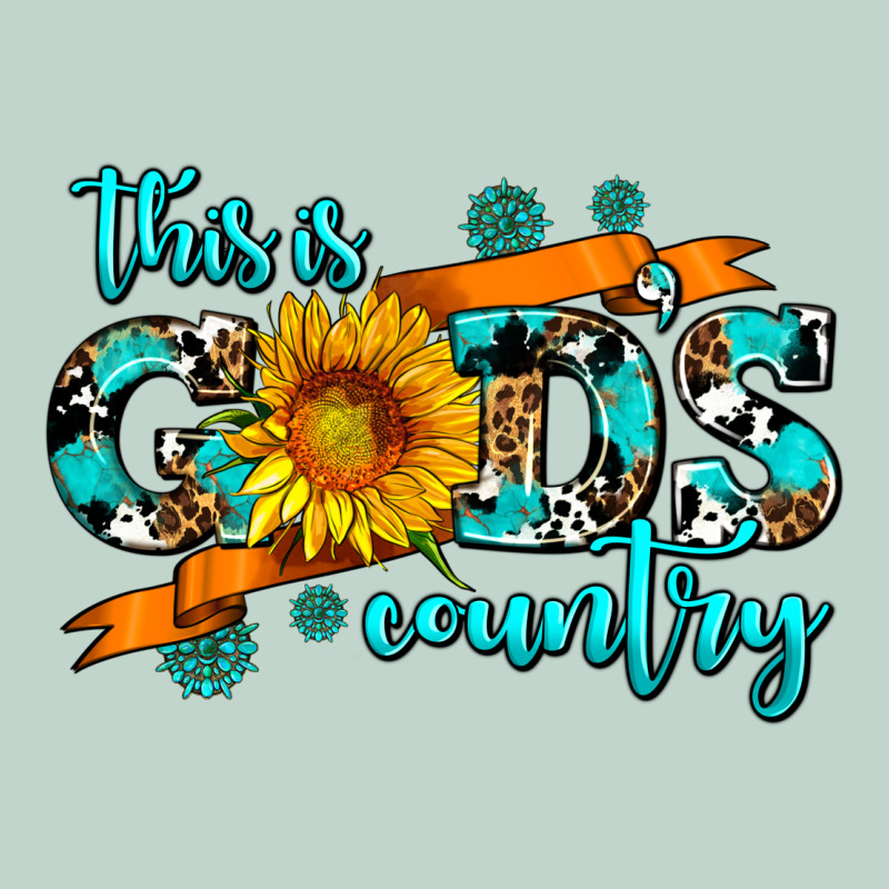 This Is Gods Country Sunflower Zipper Hoodie by AdoDesignShop | Teevron