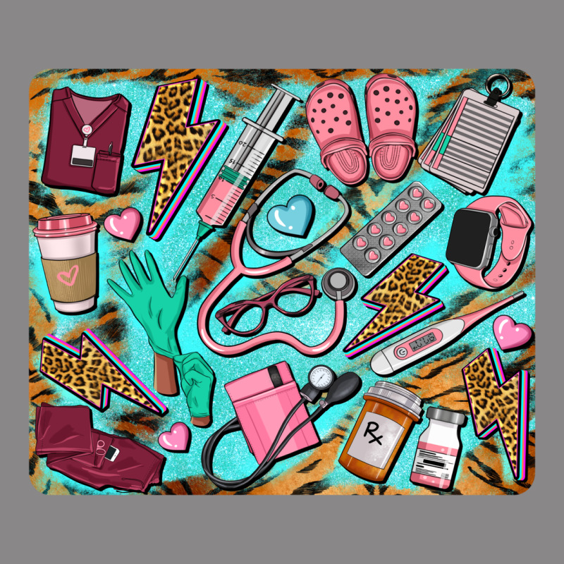 Nurse Mousepad Vintage Tee by BarkalooDesign | Teevron