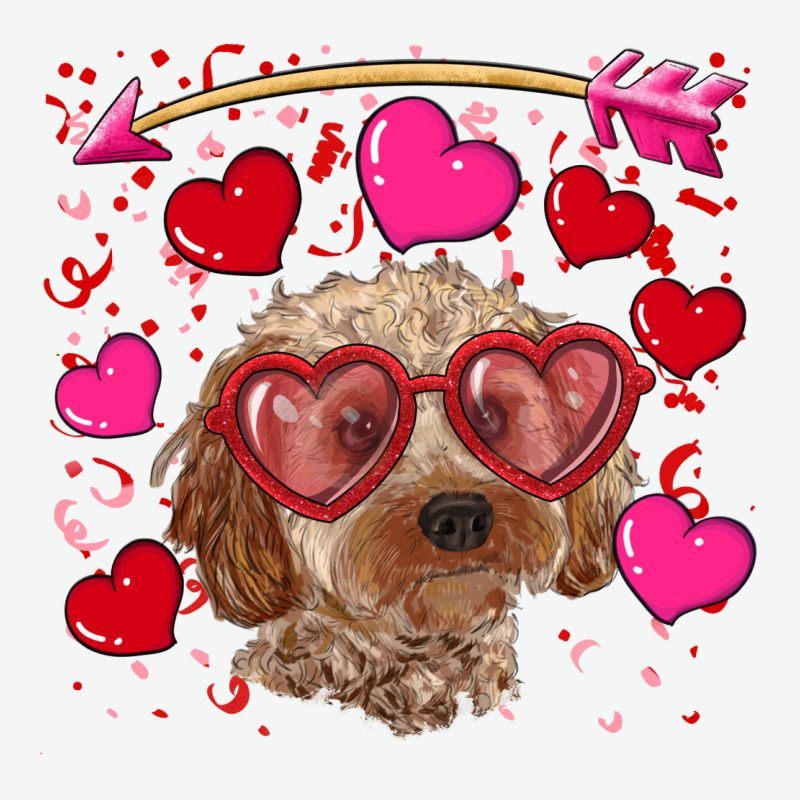 Valentine's Day Cockapoo Urban Heavy Tee by RanaPortraitStore | Teevron