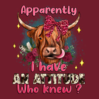 Apparently I Have An Attitude Who Knew Zipper Hoodie | Teevron