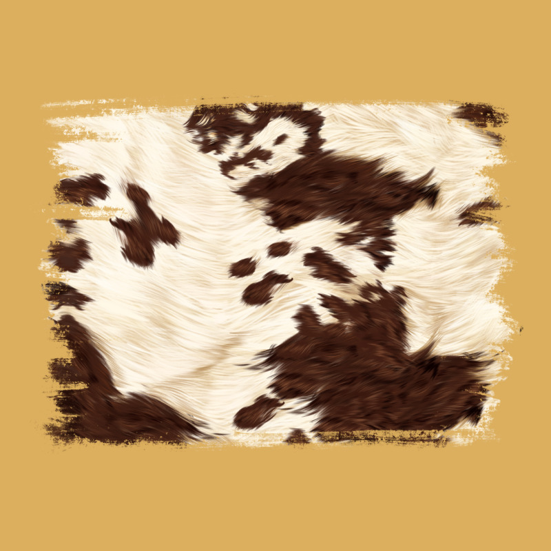 Brown Cowhide Background Premium Hoodie by NancyCooperArtShop | Teevron