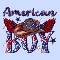 American Boy With Cowboy Urban Heavy Tee | Teevron