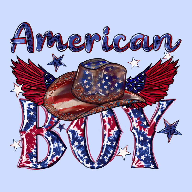 American Boy With Cowboy Urban Heavy Tee by texasbilliewilder | Teevron
