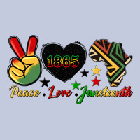 Peace Love Juneteenth 1865 Long Sleeve Tee | Teevron