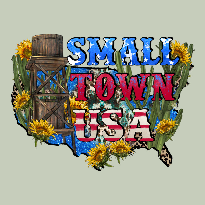 Small Town Usa 4th Of July Long Sleeve Tee by CowGirlArtShop | Teevron