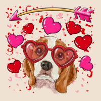 Valentine's Day  Beagle Urban Heavy Tee | Teevron