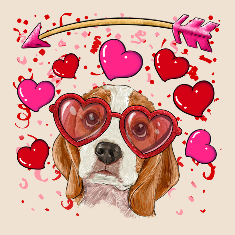 Valentine's Day  Beagle Urban Heavy Tee by RanaPortraitStore | Teevron