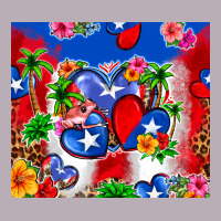 Puerto Rico Hearts Vintage Tee | Teevron