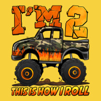 I'm Two This Is How I Roll Monster Truck Birthday Premium Sweatshirt | Teevron