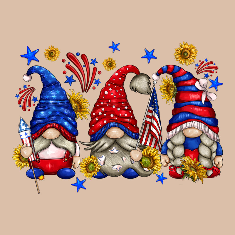 American Gnomes With Sunflowers Urban Heavy Tee by texasbilliewilder | Teevron