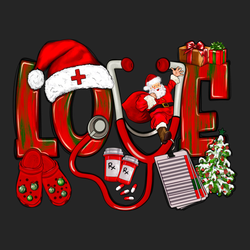 Christmas Love Nurse Premium Hoodie by NancyCooperArtShop | Teevron