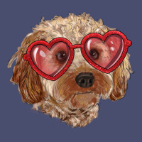 Toy Poodle With Love Glasses Vintage Tee | Teevron