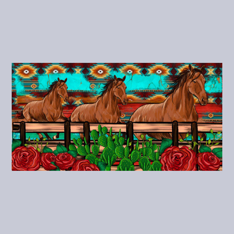 Horses Roses Ann Cactuses License Plate Heavyweight Hoodie by Artiststas | Teevron