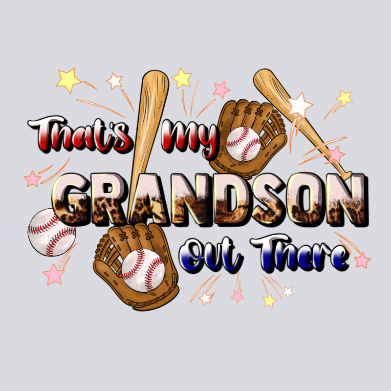 That's My Grandson Out There Baseball Zipper Hoodie by JahusDesignShop | Teevron