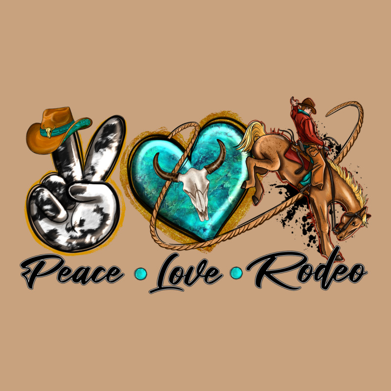 Peace Love Rodeo Vintage Tee by texasbilliewilder | Teevron