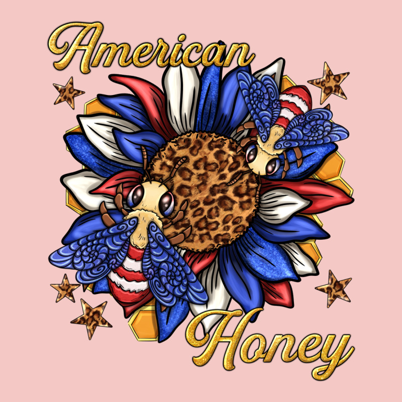 American Honey With Bee Urban Heavy Tee by texasbilliewilder | Teevron