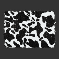 distressed black glitter cowhide pattern | Teevron