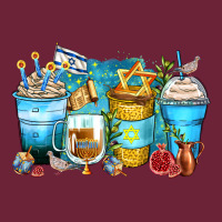 Hanukkah Coffee Cups Long Sleeve Tee | Teevron