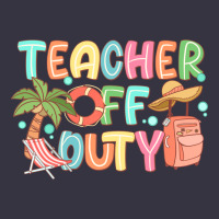 Teacher Off Duty Summer Vintage Hoodie | Teevron