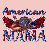 American Mama With Cowboy Urban Heavy Tee | Teevron