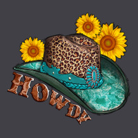 Howdy Leopard Tooled Leather Hat Heavyweight Hoodie | Teevron