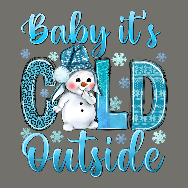 Baby Its Cold Outside Premium Hoodie by NancyCooperArtShop | Teevron