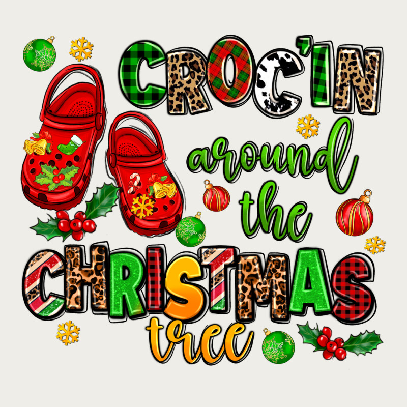 Croc'in Around The Christmas Tree Zipper Hoodie by AdoDesignShop | Teevron