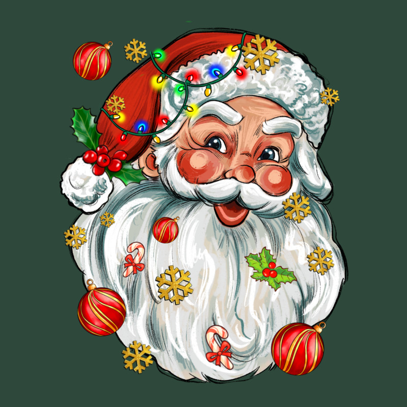 Santa With Little Christmas Zipper Hoodie by AdoDesignShop | Teevron