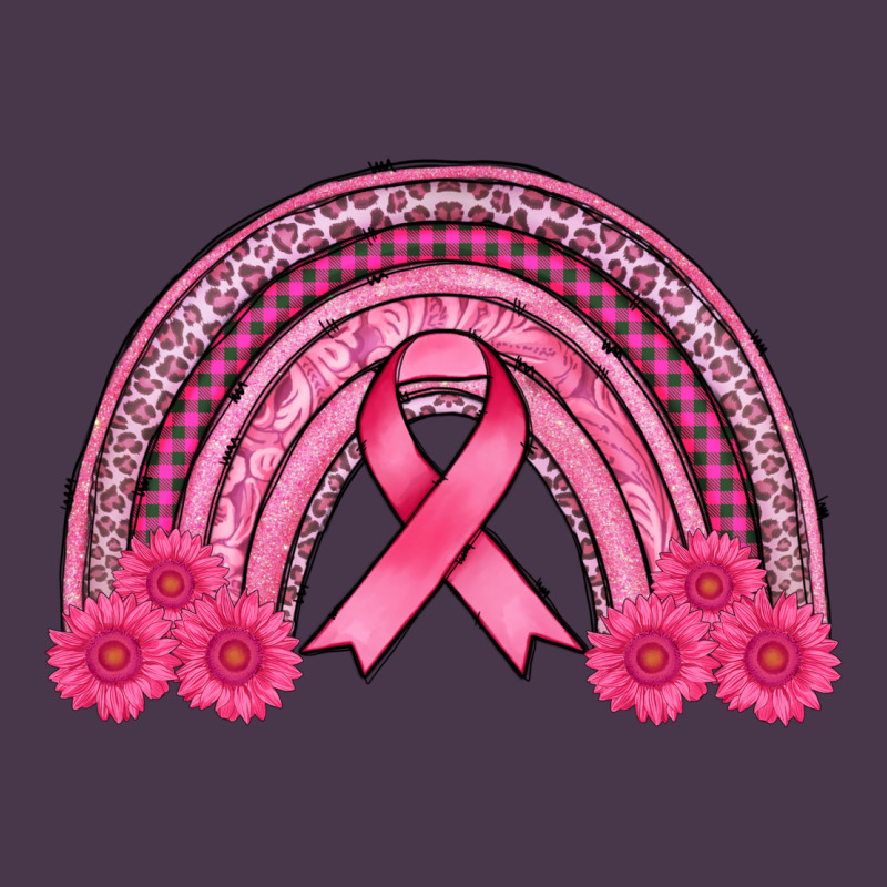 Breast Cancer Rainbow Heavyweight Hoodie by AdoDesignShop | Teevron