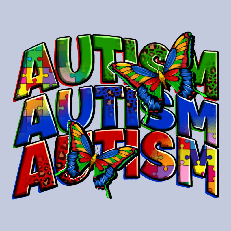 Autism Autism Autism Long Sleeve Tee by Zillion Design Studio | Teevron