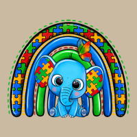 Autism Elephant Rainbow Long Sleeve Tee | Teevron