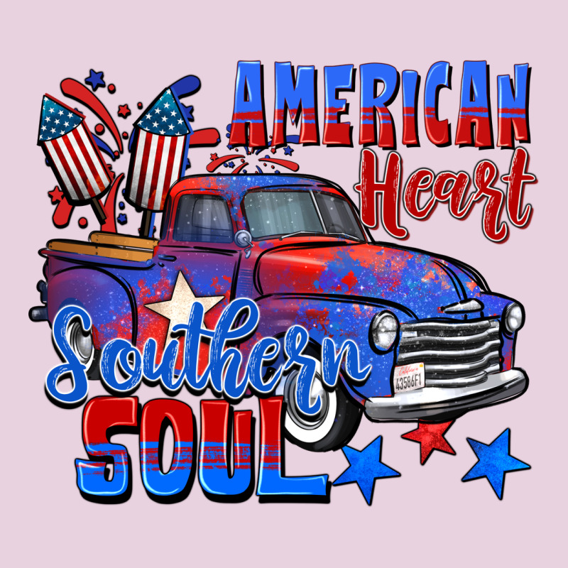 American Heart Southern Soul Truck 4th Of July Classic Tee by CowGirlArtShop | Teevron