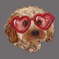 Toy Poodle With Love Glasses Urban Heavy Tee | Teevron