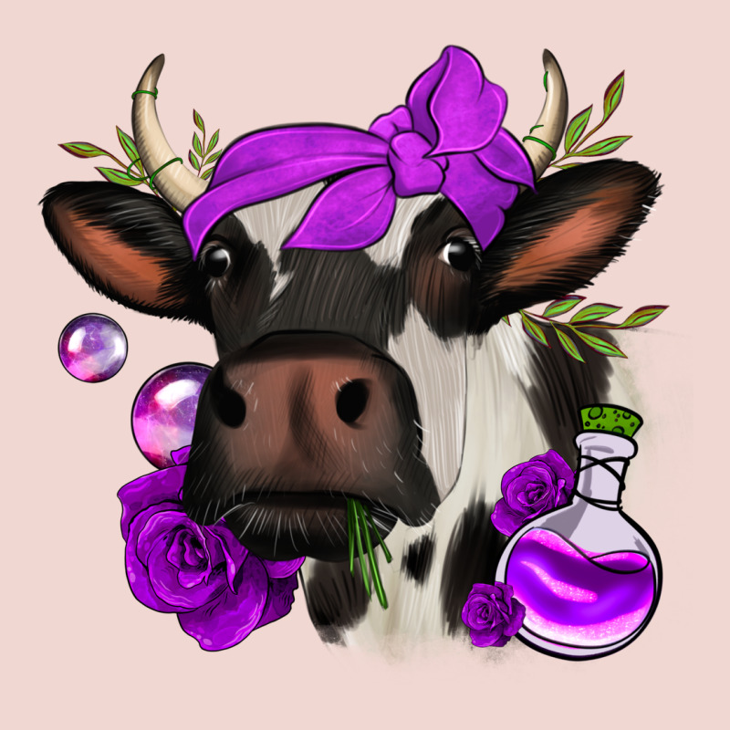Halloween Roses Cow Premium Sweatshirt by Jasminsmagicworld | Teevron