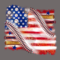 Baseball American Flag Urban Heavy Tee | Teevron