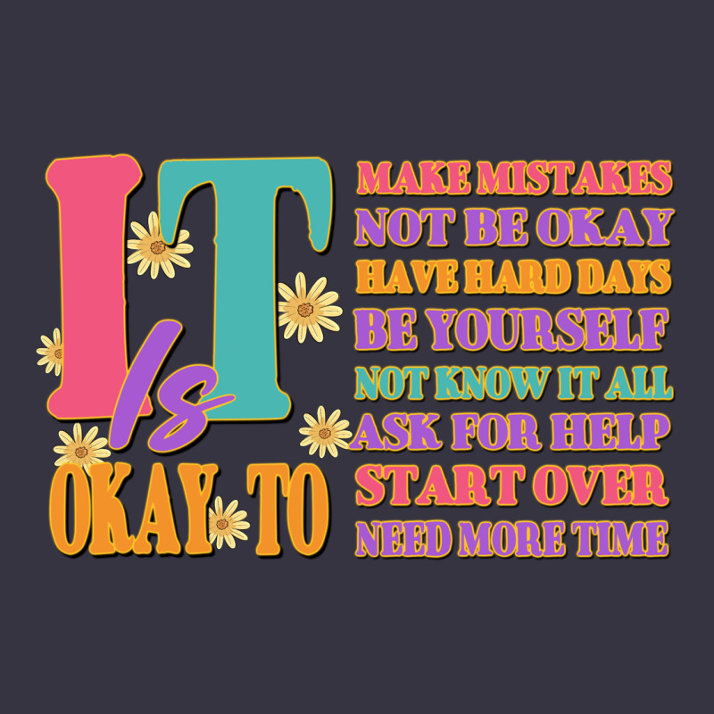 It Is Okay To Vintage Hoodie by JahusDesignShop | Teevron