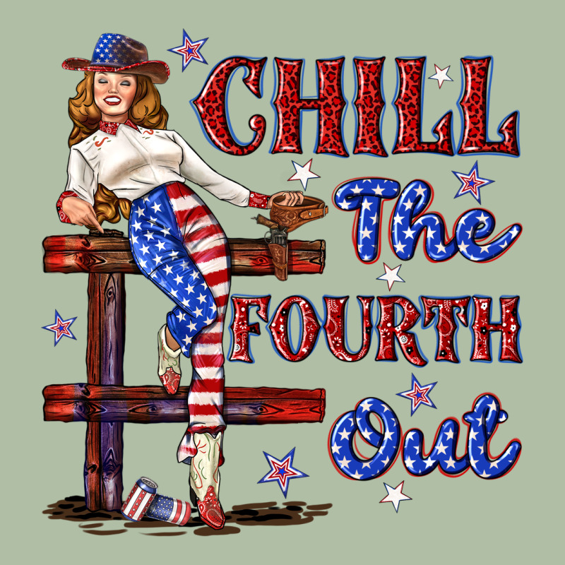Chill The Fourth Out 4th July Urban Heavy Tee by texasbilliewilder | Teevron