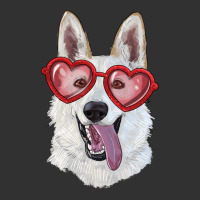 White Shepherd With Love Glasses Urban Heavy Tee | Teevron