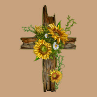 Sunflower Cross Vintage Tee | Teevron