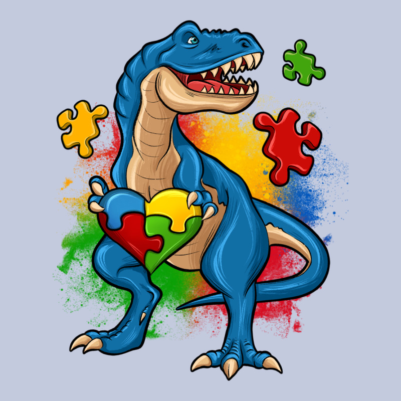 Autism Trex Long Sleeve Tee by Zillion Design Studio | Teevron
