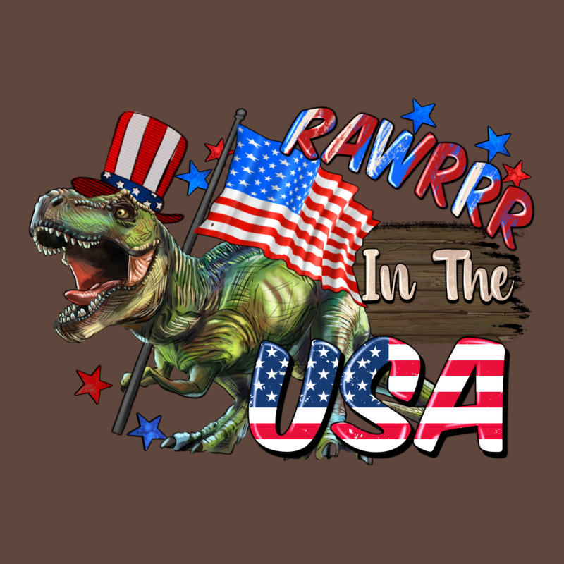 Rawrrr In The Usa 4th Of July Classic Tee by CowGirlArtShop | Teevron
