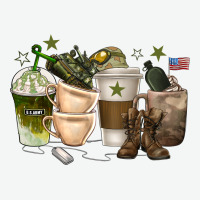 Coffee Cups Army Urban Heavy Tee | Teevron