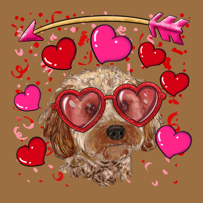 Valentine's Day Cockapoo Vintage Tee by RanaPortraitStore | Teevron
