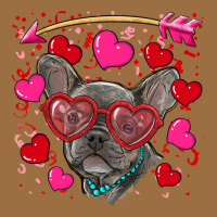Valentine's Day French Bulldog Puppy Vintage Tee | Teevron