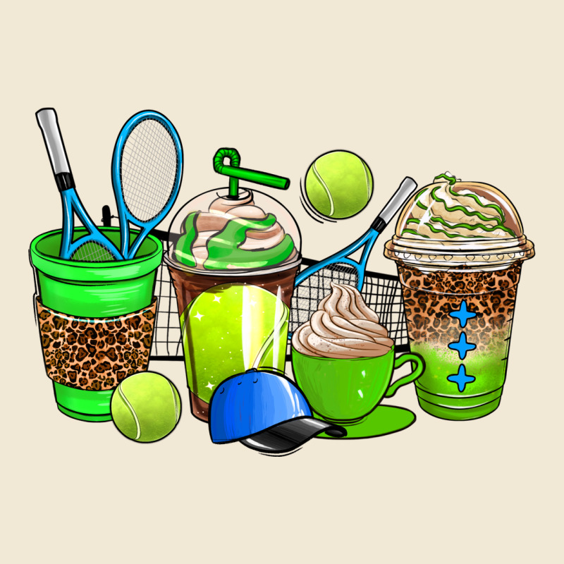 Tennis Coffee Cups Ladies Tee by AdoDesignShop | Teevron