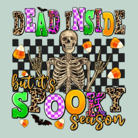 Dead Inside But It's Spooky Season Zipper Hoodie | Teevron