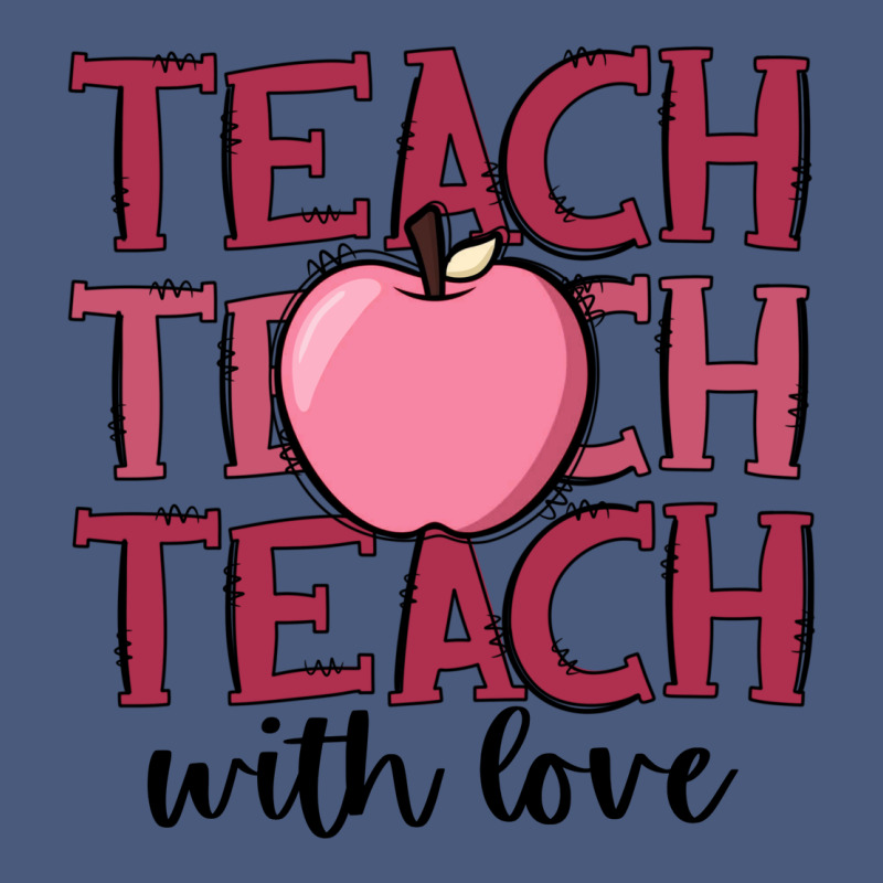Teach With Love Vintage Hoodie by JahusDesignShop | Teevron