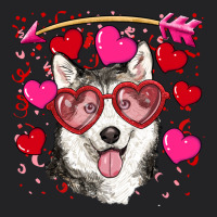 Valentine's Day Husky Vintage Tee | Teevron