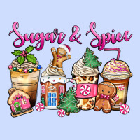 Sugar And Spice Pink Gingerbread Coffee Cups Urban Heavy Tee | Teevron