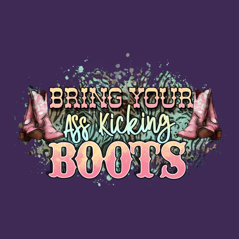 Bring Your Ass Kicking Boots Premium Hoodie by NancyCooperArtShop | Teevron